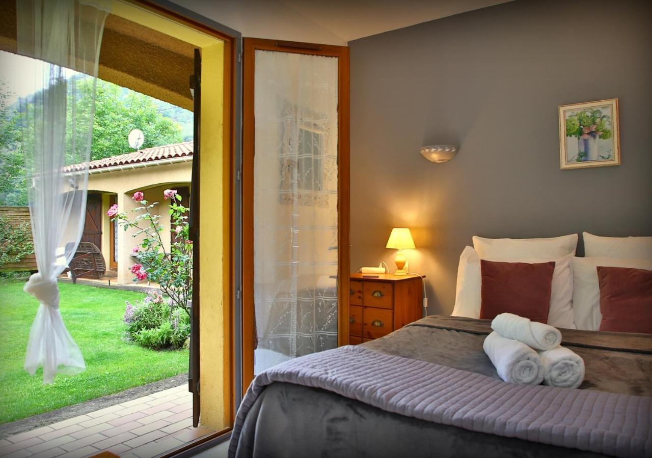 Beau Vallon - Gite Et Chambres D'Hotes Pyrenees-Mediterranee - Pays Catalan Sahorre ภายนอก รูปภาพ