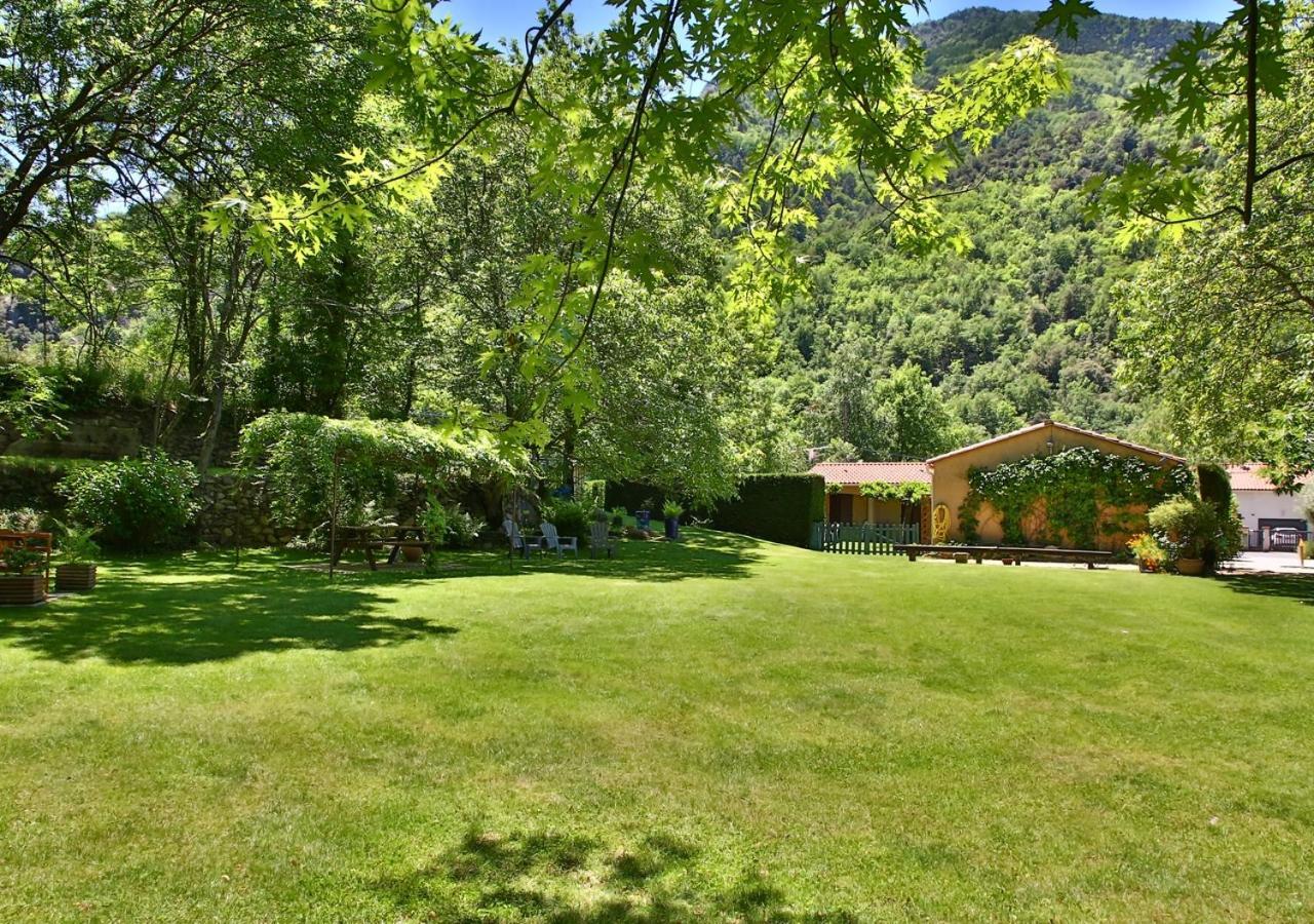 Beau Vallon - Gite Et Chambres D'Hotes Pyrenees-Mediterranee - Pays Catalan Sahorre ภายนอก รูปภาพ